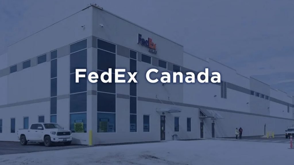 FedEx Canada distribution facility