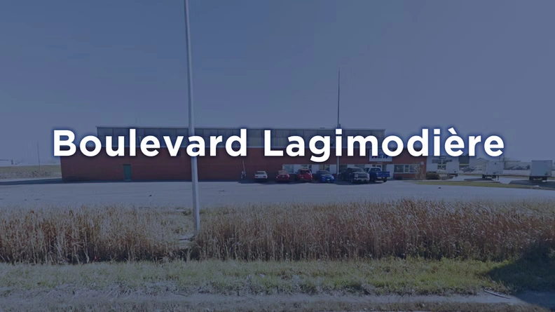 Lagimodi&egrave;re Boulevard commercial building