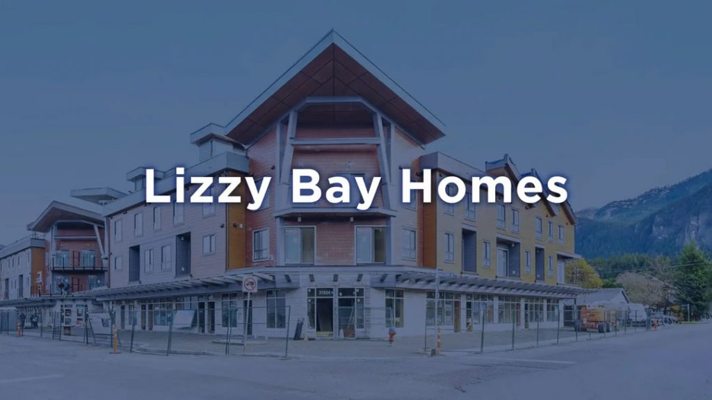 Lizzy Bay townhomes in Squamish