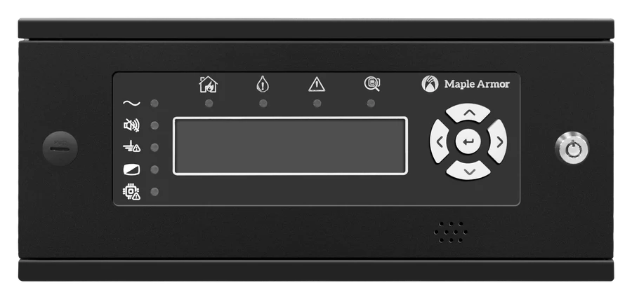 Maple Armor FW2121 remote LCD annunciator