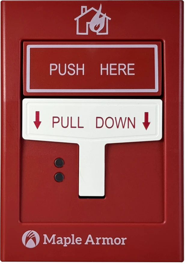 Maple Armor Series 2 manual pull station